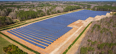 Zdjęcie instalacji fotowoltaicznej